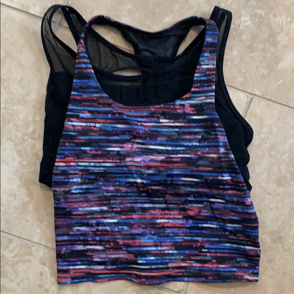 Lululemon run crop with bra